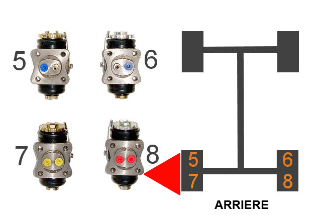 Cylindre de roue ARD8